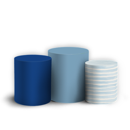 Capas Trio Cilindro Sublimado Vest Facil - Dia Dos Pais