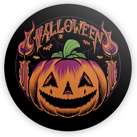 Capa Mini Painel Sublimado - Halloween