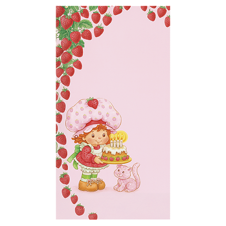 Capa Faixa Lateral Sublimado - Moranguinho