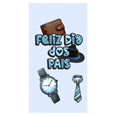 Capa Faixa Lateral Sublimado - Dia Dos Pais