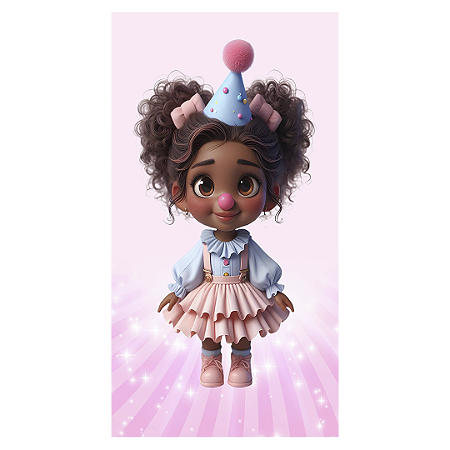 Capa Faixa Lateral Sublimado - Circo