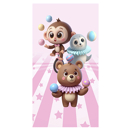 Capa Faixa Lateral Sublimado - Circo