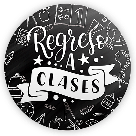 Capa Mini Painel Sublimado - Vuelta a Clases ES