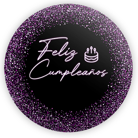 Capa Mini Painel Sublimado - Feliz Cumpleaños ES
