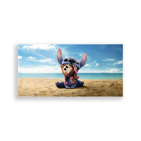Capa Painel Retangular Sublimado - Lilo Stitch