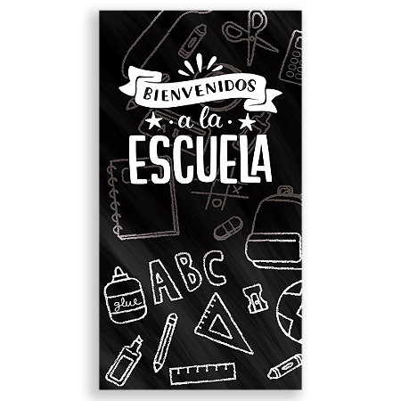 Capa Faixa Lateral Sublimado - Vuelta a Clases ES