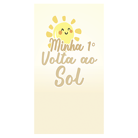 Capa Faixa Lateral Sublimado - Volta Ao Sol