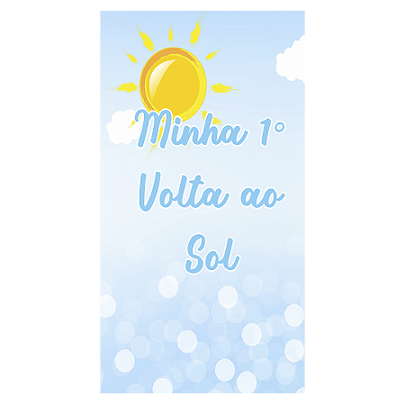 Capa Faixa Lateral Sublimado - Volta Ao Sol