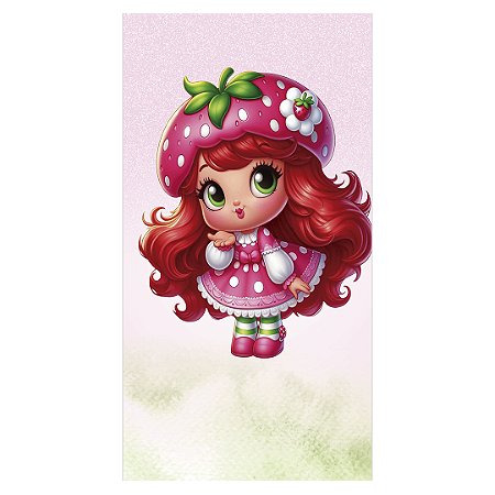 Capa Faixa Lateral Sublimado - Moranguinho