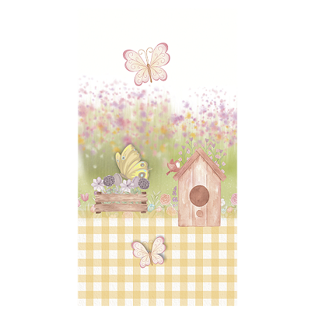 Capa Faixa Lateral Sublimado - Jardim