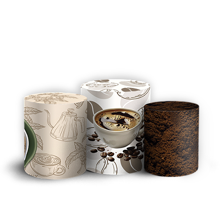 Capas Trio Cilindro Sublimado Vest Facil - Café