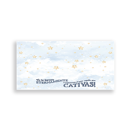 Capa Painel Retangular Sublimado - Pequeno Principe By Mide