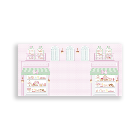 Capa Painel Retangular Sublimado - Confeitaria Minnie By Mide