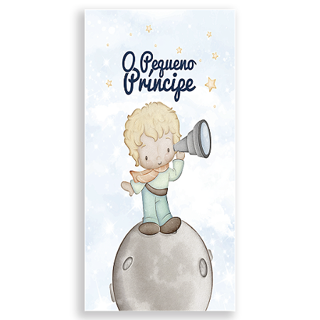 Capa Faixa Lateral Sublimado - Pequeno Principe -Vivi Mide
