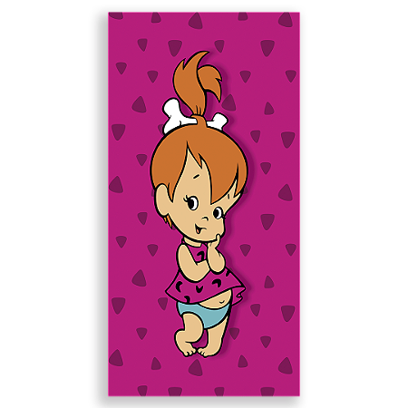 Capa Faixa Lateral Sublimado - Flintstone -Vivi Mide