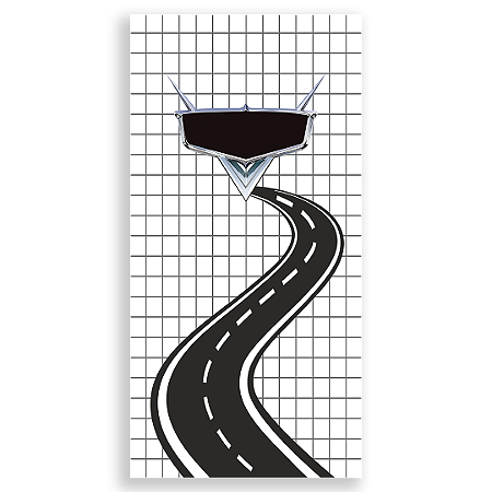 Capa Faixa Lateral Sublimado - Carros -Vivi Mide