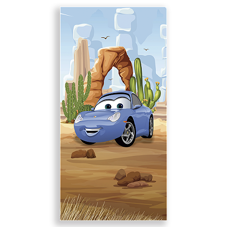 Capa Faixa Lateral Sublimado - Carros -Vivi Mide