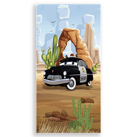 Capa Faixa Lateral Sublimado - Carros -Vivi Mide