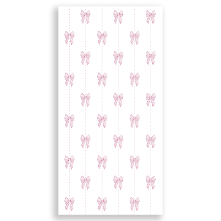 Capa Faixa Lateral Sublimado - Bolinhas Laço Rosa -Vivi Mide