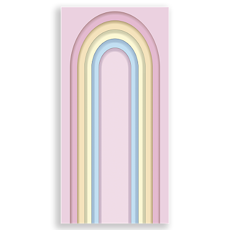 Capa Faixa Lateral Sublimado - Arco Iris Looney Tunes -Vivi Mide