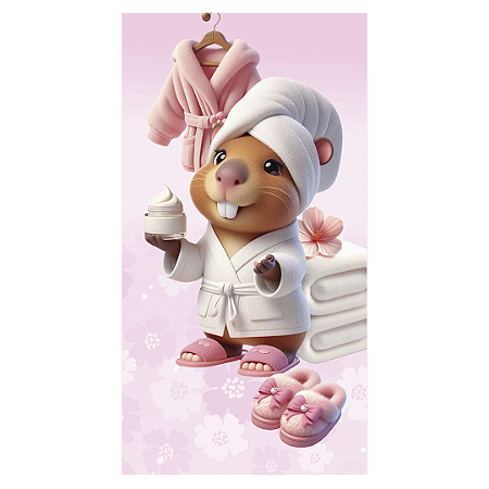 Capa Faixa Lateral Sublimado - Capivara