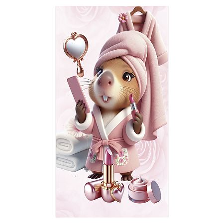 Capa Faixa Lateral Sublimado - Capivara