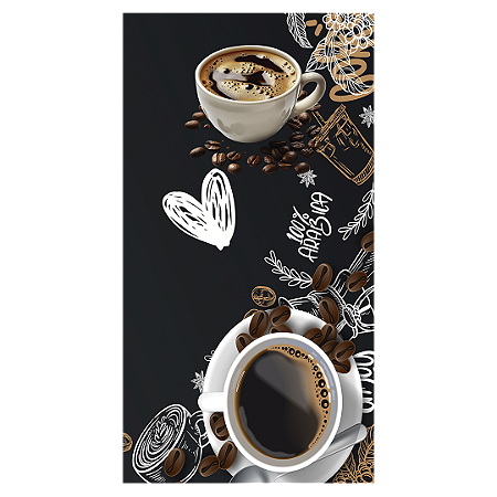 Capa Faixa Lateral Sublimado - Café