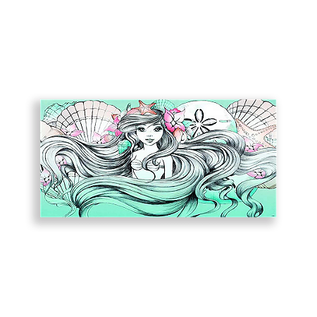 Capa Painel Retangular Sublimado - A Pequena Sereia
