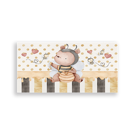 Capa Painel Retangular Sublimado - Abelhas