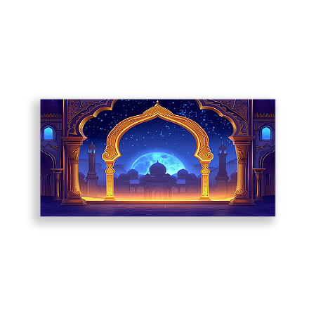 Capa Painel Retangular Sublimado - Aladdin Jasmine