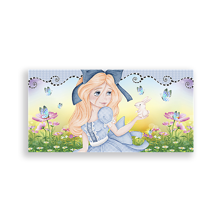 Capa Painel Retangular Sublimado - Alice