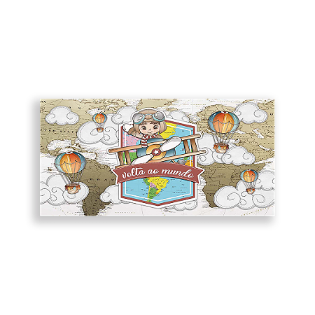 Capa Painel Retangular Sublimado - Aviador