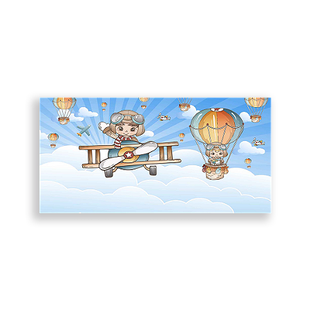 Capa Painel Retangular Sublimado - Aviador