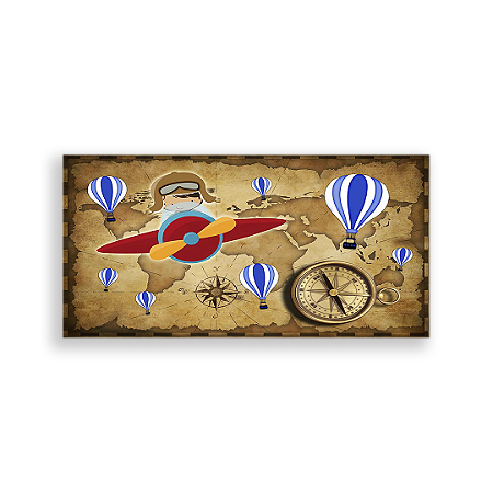 Capa Painel Retangular Sublimado - Aviador