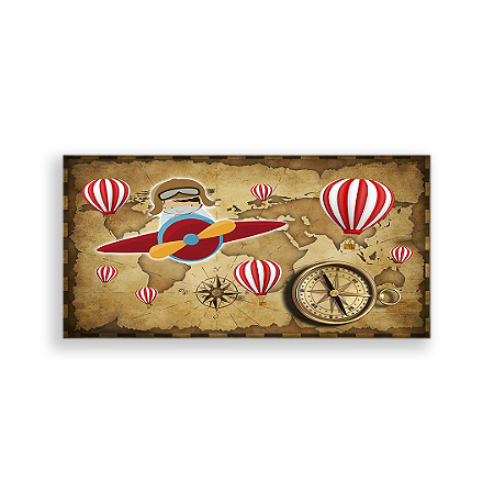 Capa Painel Retangular Sublimado - Aviador