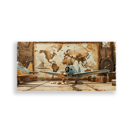 Capa Painel Retangular Sublimado - Aviador