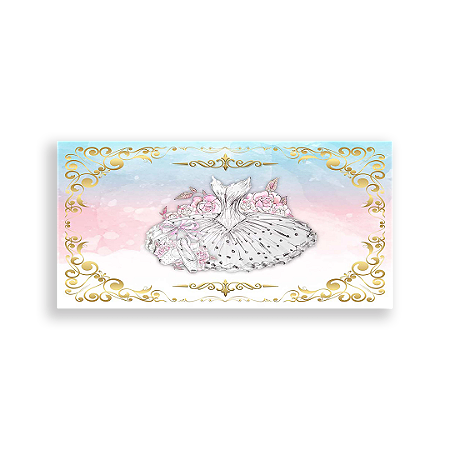 Capa Painel Retangular Sublimado - Bailarinas