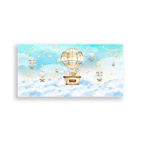 Capa Painel Retangular Sublimado - Balões