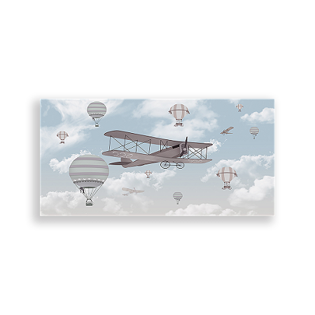 Capa Painel Retangular Sublimado - Balões