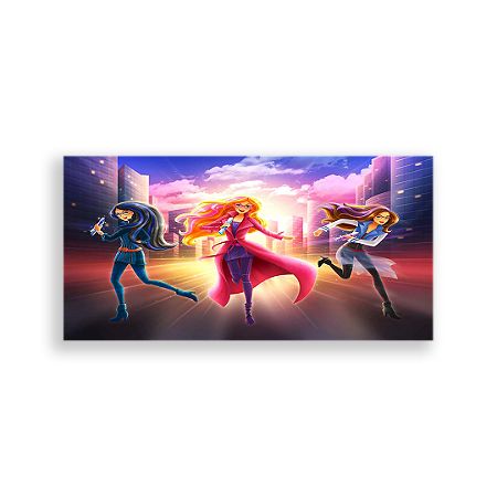 Capa Painel Retangular Sublimado - Barbie