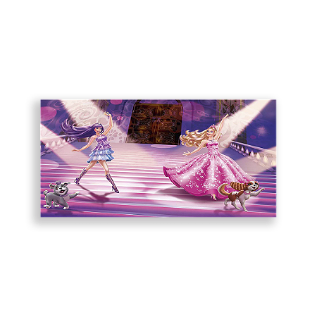 Capa Painel Retangular Sublimado - Barbie