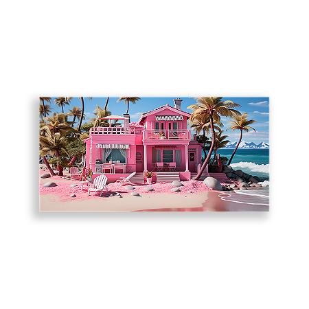 Capa Painel Retangular Sublimado - Barbie