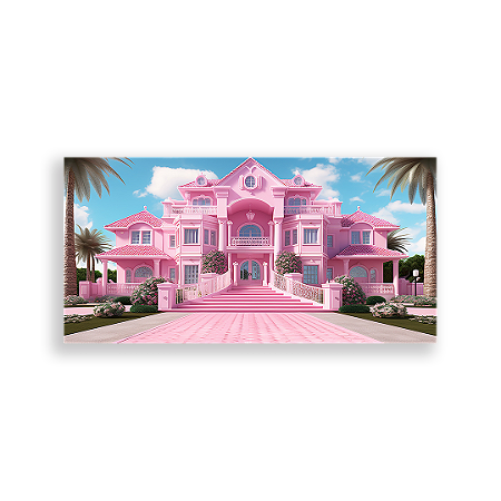 Capa Painel Retangular Sublimado - Barbie