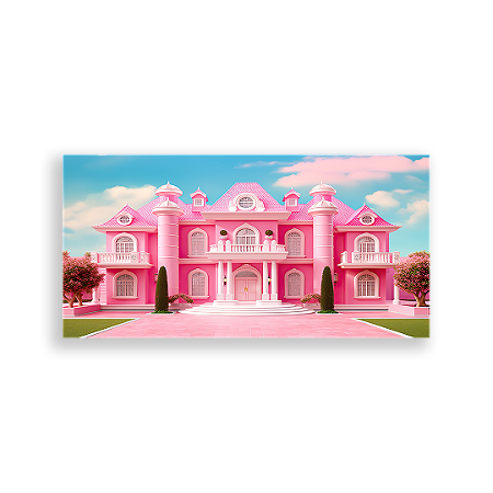 Capa Painel Retangular Sublimado - Barbie