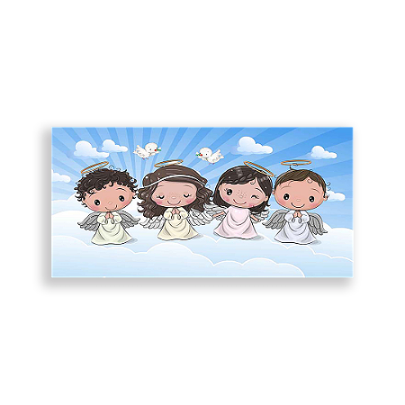 Capa Painel Retangular Sublimado - Batizado