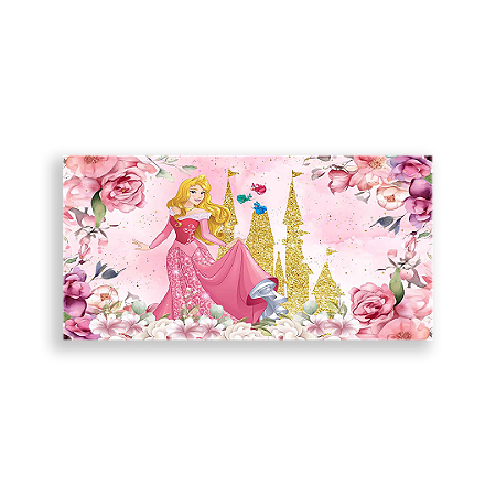 Capa Painel Retangular Sublimado - Bela Adormecida