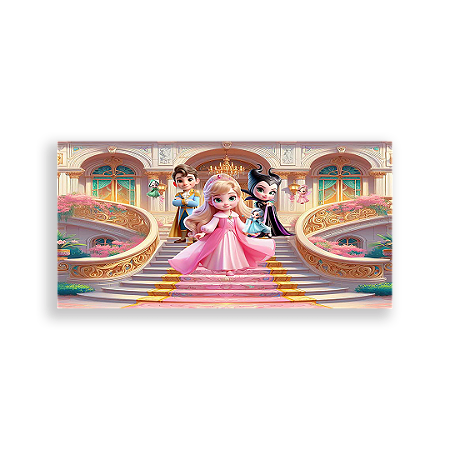 Capa Painel Retangular Sublimado - Bela Adormecida