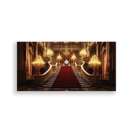 Capa Painel Retangular Sublimado - Bela E A Fera