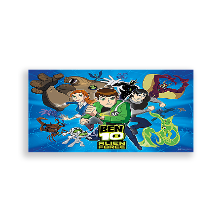 Capa Painel Retangular Sublimado - Ben 10