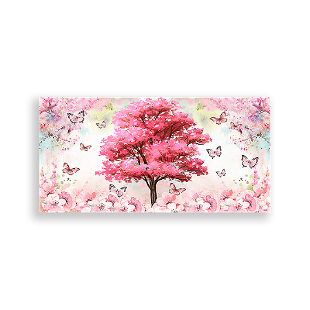 Capa Painel Retangular Sublimado - Borboletas